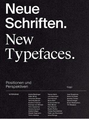 Titel der Publikation »Neue Schriften. New Typefaces«