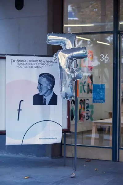 FUTURA – TRIBUTE TO A TYPEFACE Translations 5 Symposium<br>Hochschule Mainz
