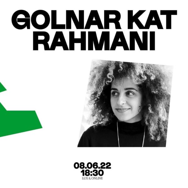 »No Doubt: About Decisions«<br>GOLNAR KAT RAHMANI