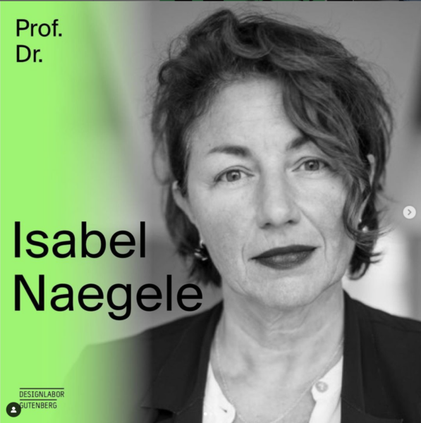 Prof. Dipl. des. Dr. med. <br>ISABEL NAEGELE