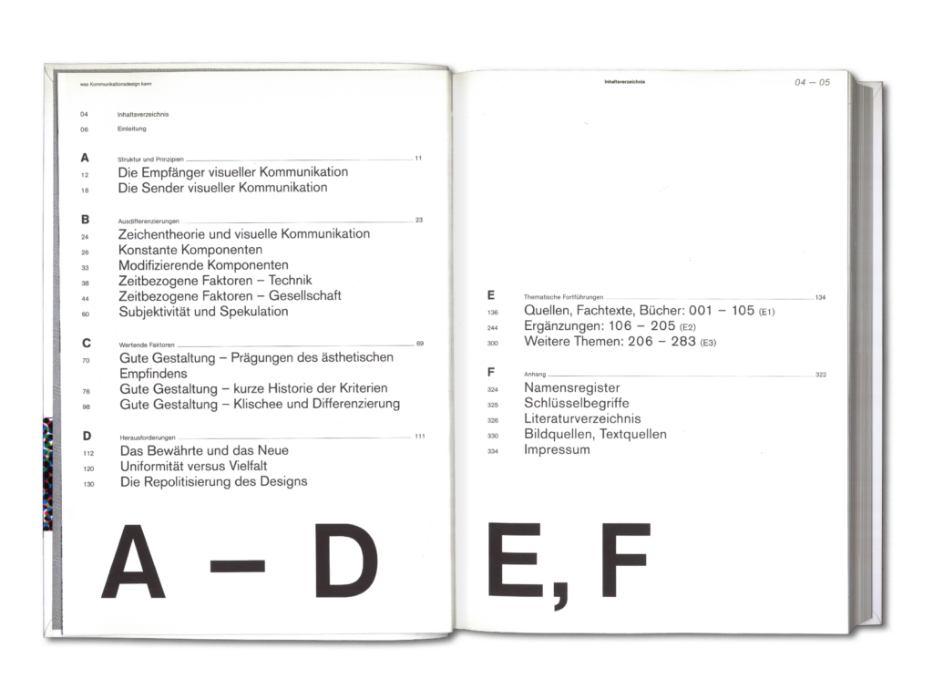 Spread der einer Doppelbuchseite